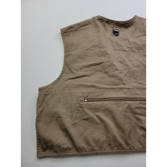 Ausable Fly Fishing Vest Men's Large Hunting Zip Up Pockets Utility Sportsman - Picture 7 of 8